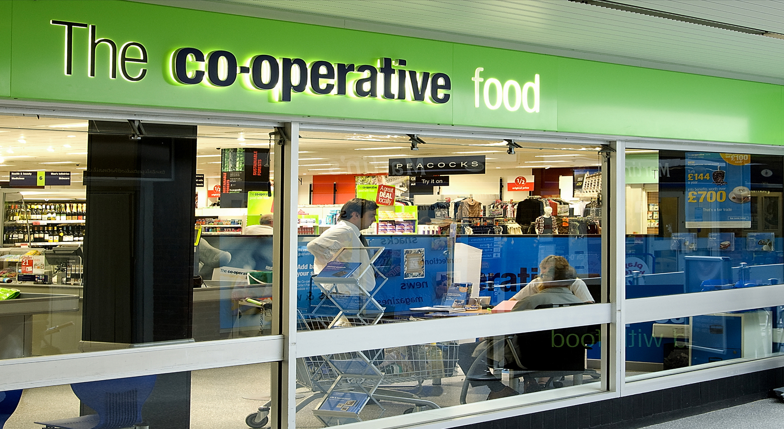 Retail Facia Signs for Coop
