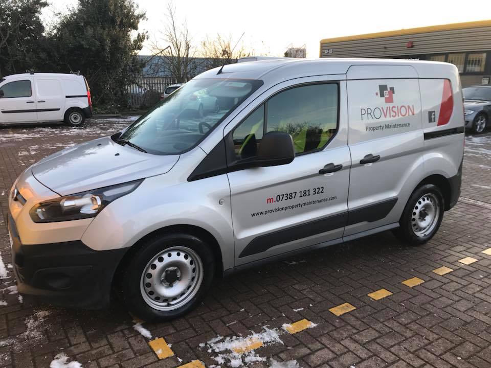 Provision Property Maintenance Van Signage